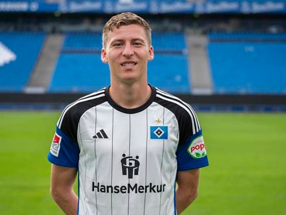 Ignace van der Brempt (HSV) 25.09.23, Hamburg, Hamburger SV, HSV Mannschaftsfoto-Termin, Portrait-Termin, Saison 2023 2024 Â