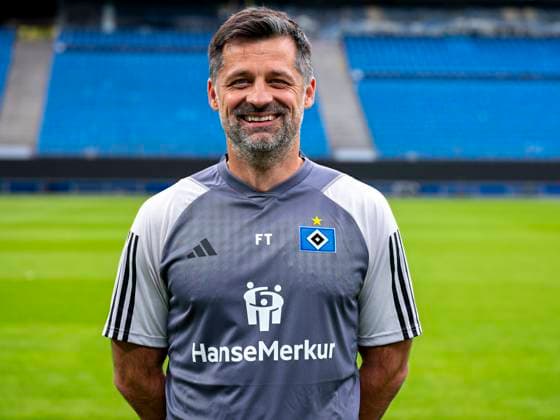 Co-Trainer Filip Tapalovic (HSV) 25.09.23, Hamburg, Hamburger SV, HSV Mannschaftsfoto-Termin, Portrait-Termin, Saison 2023 2024 Â