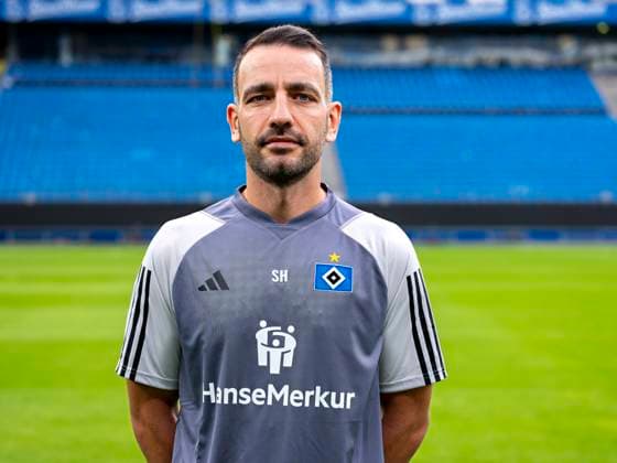 TW-Trainer Sven Höh (HSV) 25.09.23, Hamburg, Hamburger SV, HSV Mannschaftsfoto-Termin, Portrait-Termin, Saison 2023 2024 Â