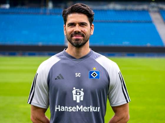 Reha-Trainer Sebastian Capel (HSV) 25.09.23, Hamburg, Hamburger SV, HSV Mannschaftsfoto-Termin, Portrait-Termin, Saison 2023 2024 Â