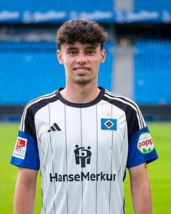 Nicolas Oliveira (HSV) 25.09.23, Hamburg, Hamburger SV, HSV Mannschaftsfoto-Termin, Portrait-Termin, Saison 2023 2024 Â