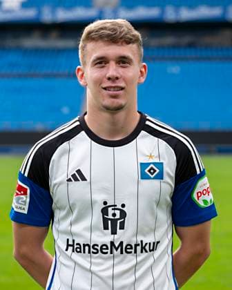 Anssi Tapio Suhonen (HSV) 25.09.23, Hamburg, Hamburger SV, HSV Mannschaftsfoto-Termin, Portrait-Termin, Saison 2023 2024 Â