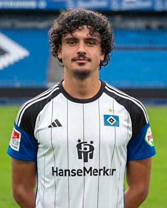Guilherme Ramos (HSV) 25.09.23, Hamburg, Hamburger SV, HSV Mannschaftsfoto-Termin, Portrait-Termin, Saison 2023 2024 Â