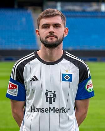 Lukasz Poreba (HSV) 25.09.23, Hamburg, Hamburger SV, HSV Mannschaftsfoto-Termin, Portrait-Termin, Saison 2023 2024 Â