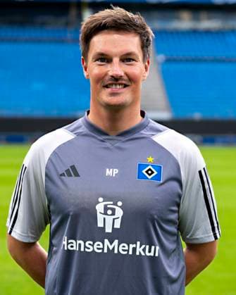 Co-Trainer Merlin Polzin (HSV) 25.09.23, Hamburg, Hamburger SV, HSV Mannschaftsfoto-Termin, Portrait-Termin, Saison 2023 2024 Â