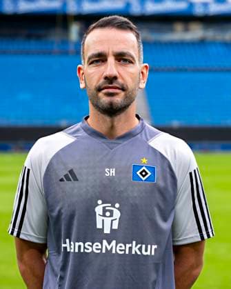 TW-Trainer Sven Höh (HSV) 25.09.23, Hamburg, Hamburger SV, HSV Mannschaftsfoto-Termin, Portrait-Termin, Saison 2023 2024 Â