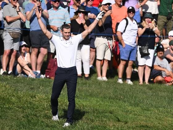 Ryder Cup 2023, Practice and Previews, Golf, Marco Simone Golf & Country Club, Rome, Italy - 27 Sep 2023  Copyright: xGreigxCowie Shutterstockx 14126885dz