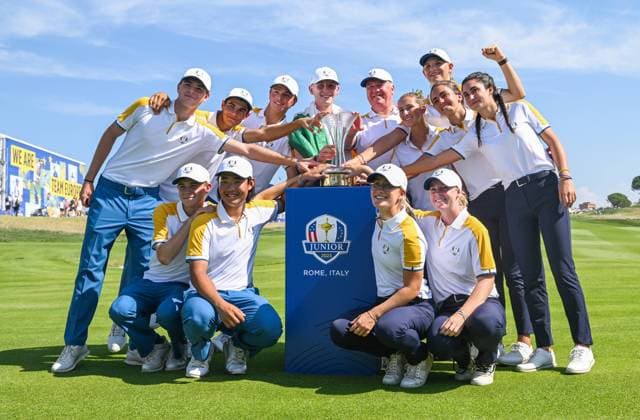 Ryder Cup 2023, Practice and Previews, Golf, Marco Simone Golf & Country Club, Rome, Italy - 28 Sep 2023  Copyright: xGreigxCowie Shutterstockx 14126911s