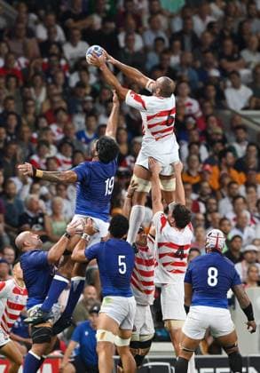 Sport Themen der Woche KW39 Sport Bilder des Tages coupe du monde de rugby 2023 Japon Samoa PHOTOPQR LA DEPECHE DU MIDI ; TOULOUSE ; 28 09 2023 ; DDM-MICHEL VIALA COUPE DU MONDE DE RUGBY JAPON SAMOA AU STADIUM DE TOULOUSE TOULOUSE September 28th 2023 ; Rugby World Cup 2023 JAPAN - SAMOA TOULOUSE France  Copyright: xPHOTOPQR LAxDEPECHExDUxMIDI MAXPxx 20230929DDM8828 20230929DDM8828