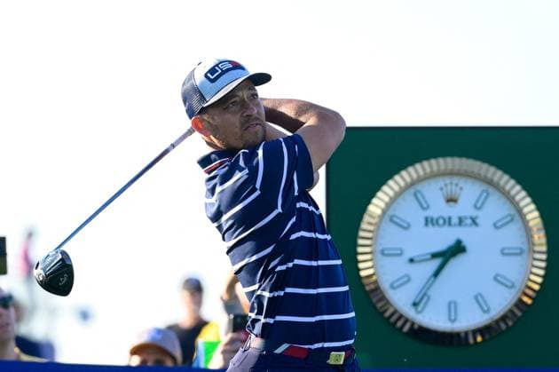 Golf match - Ryder Cup 2023 Xander Schauffele (USA) during the Ryder Cup 2023 at Marco Simone Golf & Country Club on September 29, 2023 in Rome Italy. Rome Italy  Copyright: xIPAxSport ABACAx BRIPASport20230929_331 IPAxSport ABACAx BRIPASport20230929_331