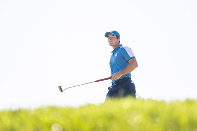 230929 Viktor Hovland of Team Europe in a foursome match during day one of the Ryder Cup on September 29, 2023 in Rome. Photo: Mathias Bergeld BILDBYRAN kod MB MB0736 golf ryder cup day 1 bbeng round 1 Copyright: MATHIASxBERGELD BB230929MB108