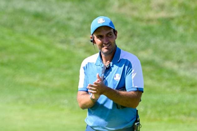 Edoardo Molinari (ITA) during the Ryder Cup 2023 at Marco Simone Golf & Country Club on September 29, 2023 in Rome Italy.  Copyright: xFabrizioxCorradetti IPAxSportx x xx IPA_40654026 IPA_IPA40654026
