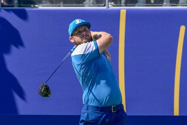 Tyrrell Hatton (ENG) during the Ryder Cup 2023 at Marco Simone Golf & Country Club on September 29, 2023 in Rome Italy.  Copyright: xFabrizioxCorradetti IPAxSportx x xx IPA_40654052 IPA_IPA40654052