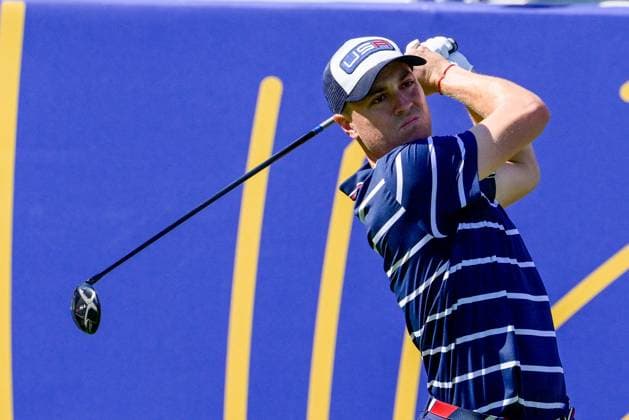 Golf match - Ryder Cup 2023 Justin Thomas (USA) during the Ryder Cup 2023 at Marco Simone Golf & Country Club on September 29, 2023 in Rome Italy. Rome Italy  Copyright: xIPAxSport ABACAx BRIPASport20230929_625 IPAxSport ABACAx BRIPASport20230929_625