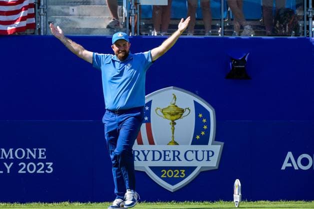 Golf match - Ryder Cup 2023 Shane Lowry (IRL) during the Ryder Cup 2023 at Marco Simone Golf & Country Club on September 29, 2023 in Rome Italy. Rome Italy  Copyright: xIPAxSport ABACAx BRIPASport20230929_631 IPAxSport ABACAx BRIPASport20230929_631