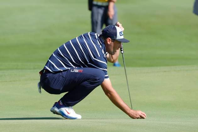 September 29, 2023, Guidonia Montecelio, Rome, Italy: Scottie Scheffler during the 44th Ryder Cup Matches , Europe versus USA, Day 1 at Marco Simone Golf Rome, Italy Guidonia Montecelio Italy - ZUMAl131 20230929_zsp_l131_040 Copyright: xCiroxDexLucax