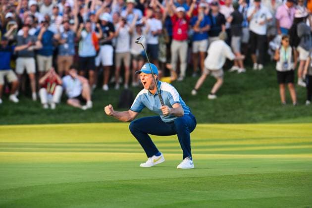 Ryder Cup 2023, Day One, Morning Foursomes, Golf, Marco Simone Golf & Country Club, Rome, Italy - 29 Sep 2023  Copyright: xGreigxCowie Shutterstockx 14130251bg