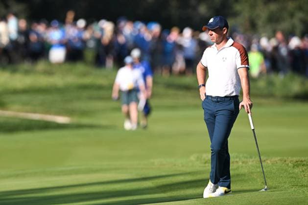 Ryder Cup 2023, Day Two, Morning Foursomes, Golf, Marco Simone Golf & Country Club, Rome, Italy - 30 Sep 2023  Copyright: xGreigxCowie Shutterstockx 14130258ex