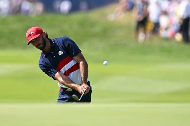 Ryder Cup 2023, Day Three, Singles, Golf, Marco Simone Golf & Country Club, Rome, Italy - 01 Oct 2023  Copyright: xGreigxCowie Shutterstockx 14130264w