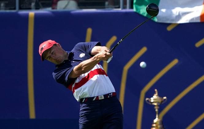 2023 Ryder Cup, Marco Simone Golf and Country Club, Rome, Italy 1 10 2023 Jordan Speith Jordan Speith 1 10 2023  Copyright: x INPHO MatteoxCiambellix DSC07487