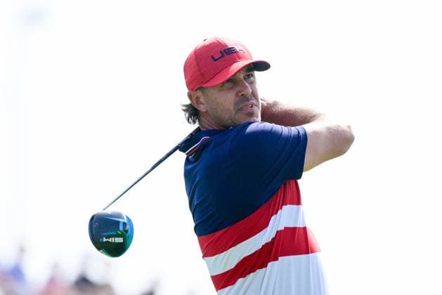 Brooks Koepka (USA) during the Ryder Cup 2023 at Marco Simone Golf & Country Club on October 01, 2023 in Rome Italy.  Copyright: xFabrizioxCorradetti IPAxSportx x xx IPA_40702832 IPA_IPA40702832