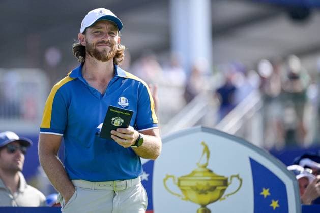 Golf match - Ryder Cup 2023 Tommy Fleetwood (ENG) during the Ryder Cup 2023 at Marco Simone Golf & Country Club on October 01, 2023 in Rome Italy. Rome Italy  Copyright: xIPAxSport ABACAx BRIPASport20231001_868 IPAxSport ABACAx BRIPASport20231001_868