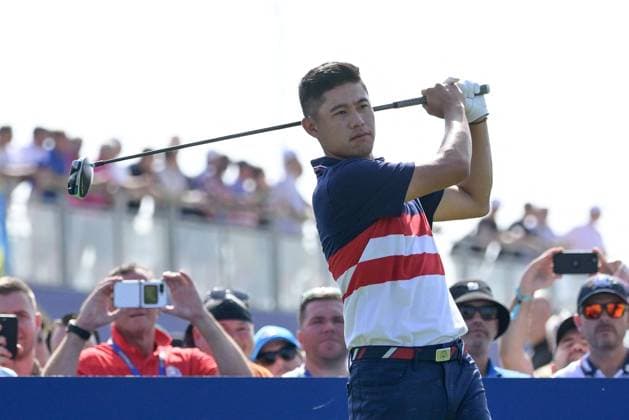 Golf match - Ryder Cup 2023 Collin Morikawa (USA) during the Ryder Cup 2023 at Marco Simone Golf & Country Club on October 01, 2023 in Rome Italy. Rome Italy  Copyright: xIPAxSport ABACAx BRIPASport20231001_908 IPAxSport ABACAx BRIPASport20231001_908