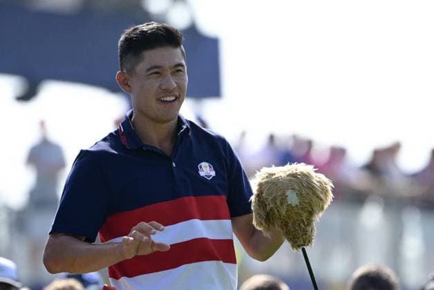 Golf match - Ryder Cup 2023 Collin Morikawa (USA) during the Ryder Cup 2023 at Marco Simone Golf & Country Club on October 01, 2023 in Rome Italy. Rome Italy  Copyright: xIPAxSport ABACAx BRIPASport20231001_910 IPAxSport ABACAx BRIPASport20231001_910