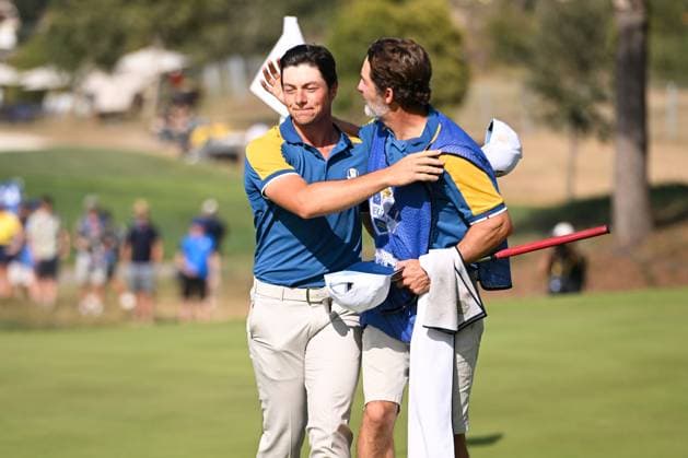 Ryder Cup 2023, Day Three, Singles, Golf, Marco Simone Golf & Country Club, Rome, Italy - 01 Oct 2023  Copyright: xGreigxCowie Shutterstockx 14130264au