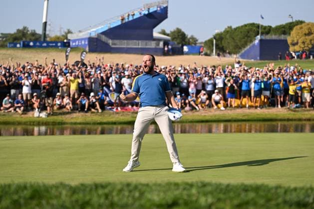 Ryder Cup 2023, Day Three, Singles, Golf, Marco Simone Golf & Country Club, Rome, Italy - 01 Oct 2023  Copyright: xGreigxCowie Shutterstockx 14130264az
