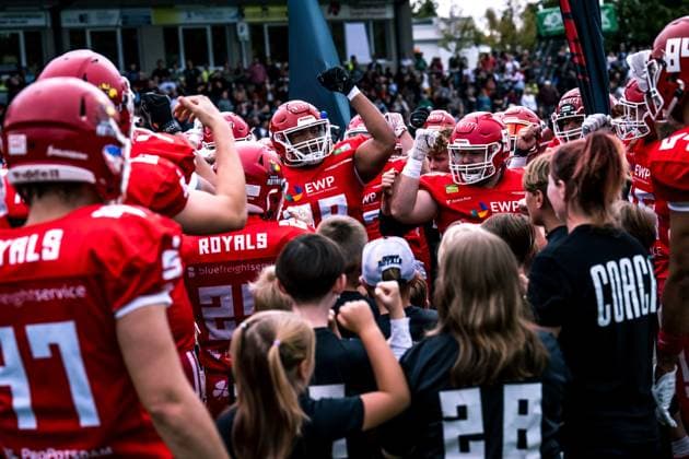 Erima German Football League Halbfinale 2023; Potsdam Royals - New Yorker Lions Braunschweig Erima German Football League Halbfinale 2023; Potsdam Royals Copyright: xBEAUTIFULxSPORTS NicolxMarschallx
