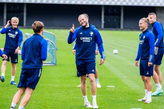 Nicolai Boilesen. FC Copenhagen train at Frederiksberg, Monday 2 October 2023. The team will meet Bayern Munich in the Champions League on Tuesday in a match played at Parken, Copenhagen. (Photo: Martin Sylvest 2023) , Copenhagen Denmark Copyright: MartinxSylvest MartinxSylvestx COP14717 spdk20231002-123244-L