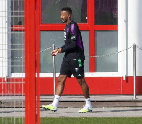 Jerome Boateng Geheimtraining des FC Bayern München an der Säbener Strasse in München Datum: 01.10.2023