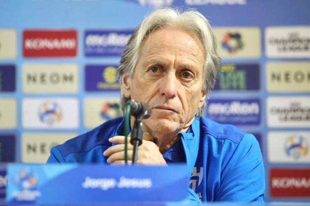 October 2, 2023, Tehran, Iran: Hilal s Portuguese coach JORGE JESUS speaks during a presser, on the eve of the the AFC Champions League Group D football match between IranÃ¢â‚¬â ¢s Nassaji Mazandaran and Saudi ArabiaÃ¢â‚¬â ¢s Al-Hilal. Tehran Iran - ZUMAi98_ 0306798954st Copyright: xFfirix