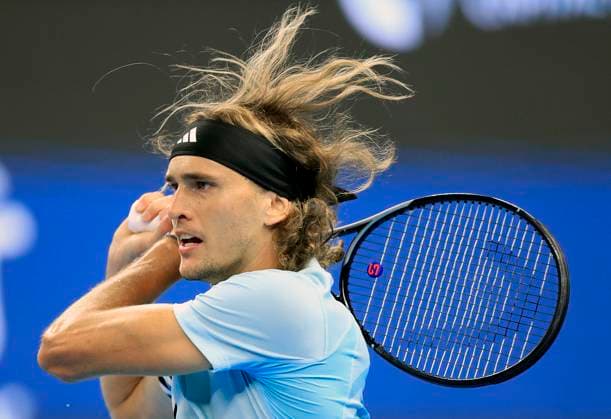 (231003) -- BEIJING, Oct. 3, 2023 -- Germany s Alexander Zverev competes during the men s singles semifinal between Germany s Alexander Zverev and Russia s Daniil Medvedev at 2023 China Open tennis tournament in Beijing, capital of China, Oct. 3, 2023. ) (SP)CHINA-BEIJING-TENNIS-CHINA OPEN-MEN S SINGLES-SEMIFINAL (CN) LuoxYuan 