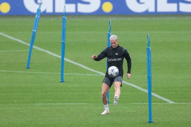 03.10.2023, Fussball, Saison 2023 2024, 1. Bundesliga, Training Borussia Dortmund, Marco Reus (Borussia Dortmund), Dortmund Trainingsgelände BVB NRW Deutschland xRHR-FOTO DEx Copyright: DennisxEwert RHR-FOTOx RHR-FOTO DE