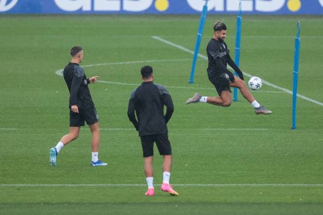03.10.2023, Fussball, Saison 2023 2024, 1. Bundesliga, Training Borussia Dortmund, Antonios Papadopoulos (Borussia Dortmund), Dortmund Trainingsgelände BVB NRW Deutschland xRHR-FOTO DEx Copyright: DennisxEwert RHR-FOTOx RHR-FOTO DE