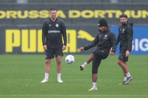 03.10.2023, Fussball, Saison 2023 2024, 1. Bundesliga, Training Borussia Dortmund, Karim Adeyemi (Borussia Dortmund), Dortmund Trainingsgelände BVB NRW Deutschland xRHR-FOTO DEx Copyright: DennisxEwert RHR-FOTOx RHR-FOTO DE