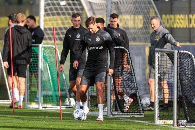 03.10.2023, Fussball, Saison 2023 2024, 1. Bundesliga, Training Borussia Dortmund, Niclas Füllkrug (Borussia Dortmund), Dortmund Trainingsgelände BVB NRW Deutschland xRHR-FOTO DEx Copyright: DennisxEwert RHR-FOTOx RHR-FOTO DE