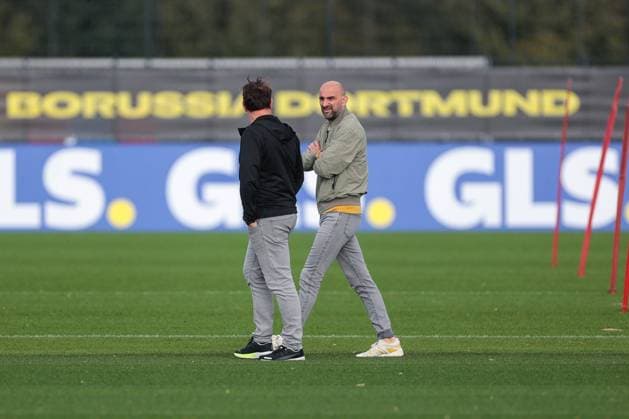 03.10.2023, Fussball, Saison 2023 2024, 1. Bundesliga, Training Borussia Dortmund, Koordinator Slaven Stanic (Borussia Dortmund), Dortmund Trainingsgelände BVB NRW Deutschland xRHR-FOTO DEx Copyright: DennisxEwert RHR-FOTOx RHR-FOTO DE