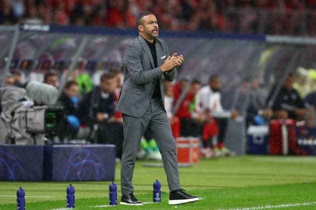 03.10.2023, xtgx, Fussball, UEFA Champions League, 1.FC Union Berlin - Sporting Braga emspor, v.l. Artur Jorge (Braga, Trainer) (DFL DFB REGULATIONS PROHIBIT ANY USE OF PHOTOGRAPHS as IMAGE SEQUENCES and or QUASI-VIDEO) Olympiastadion