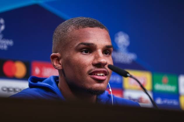 03.10.2023, Fussball, Saison 2023 2024, UCL, UEFA Champions League, Walkaround, Pressekonferenz AC Milan, Malick Thiaw (AC Milan), Dortmund Signal Iduna Park, NRW Deutschland xRHR-FOTO DEx Copyright: DennisxEwert RHR-FOTOx RHR-FOTO DE