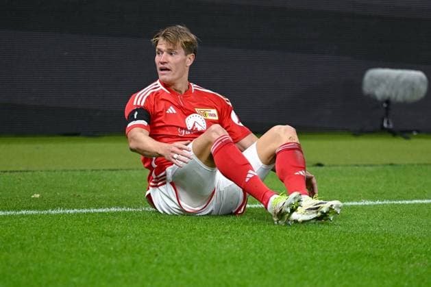 03.10.2023, Fussball, Champions League, 2. Spieltag, Saison 2023 2024, 1.FC Union Berlin - Sporting Braga, Kevin Behrens (Union Berlin) xRHR-FOTO TKx Copyright: RHR-FOTOx RHR-FOTO TK