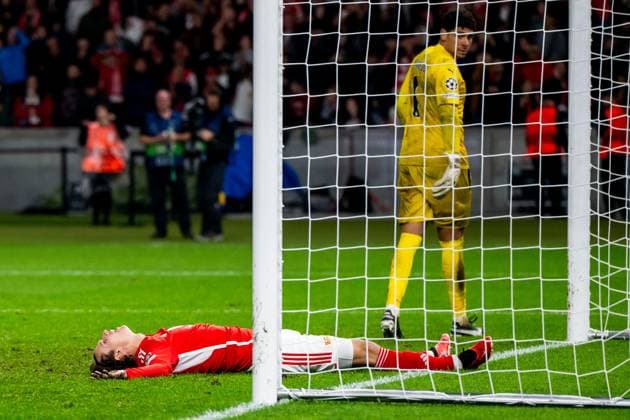 Sport Bilder des Tages 03.10.2023, xfrx, Fussball UEFA Champions League, Union Berlin - Sporting Braga emspor, v.l. Brenden Aaronson (Union Berlin) (DFL DFB REGULATIONS PROHIBIT ANY USE OF PHOTOGRAPHS as IMAGE SEQUENCES and or QUASI-VIDEO) Berlin