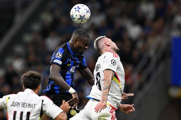Cm Milano 24 09 2023 - Champions League Inter-Benfica foto Cristiano Mazzi Image nella foto: Marcus Thuram-Morato 