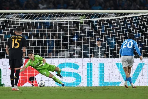 Db Napoli 03 10 2023 - Champions League Napoli-Real Madrid foto Daniele Buffa Image nella foto: gol Piotr Zielinski 