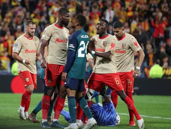 Editorial use only Lens v Arsenal, Football, Champions League, Stade Bollaert, Lens, France - 03 10 2023 Editorial use only  Copyright: xMattxImpey Shutterstockx 14136038l