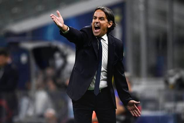 Bilder des Jahres 2023, Sport 10 Oktober Sport Themen der Woche KW40 Sport Bilder des Tages FC Internazionale v SL Benfica - UEFA Champions League Simone Inzaghi, head coach of FC Internazionale, reacts during the UEFA Champions League football match between FC Internazionale and SL Benfica. Milan Italy Copyright: xNicolòxCampox