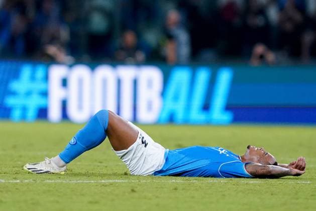 Sport Bilder des Tages SSC Napoli v Real Madrid CF - UEFA Champions League Natan of SSC Napoli looks dejected at the end of the Champions League Group C match between SSC Napoli and Real Madrid CF at Stadio Diego Armando Maradona on October 03, 2023 in Naples, Italy Naples Stadio Diego Armando Maradona Naples Italy Copyright: xGiuseppexMaffiax UCL_Napoli-RealMadrid_GM_03102023_9794
