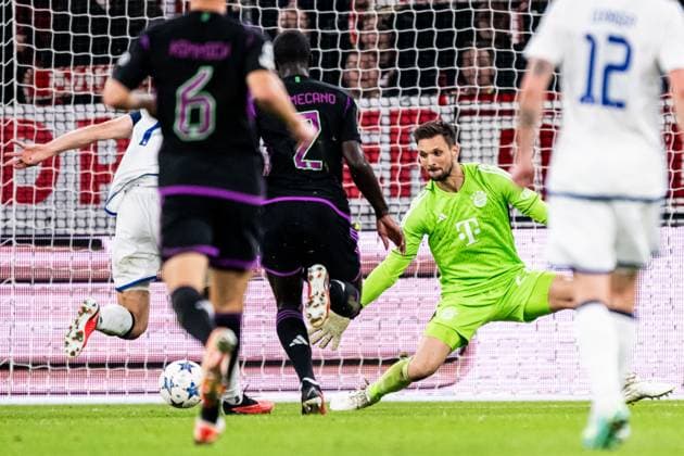 231003 Goalkeeper Sven Ulreich of Bayern Munich during the UEFA Champions League football match between FC Copenhagen and Bayern Munich on October 3, 2023 in Köpenhamn. Photo: Petter Arvidson BILDBYRAN kod PA PA0658 fotboll football soccer fotball champions league fc copenhagen bayern münchen bbeng Bayern Munich fc köpenhamn Copyright: PETTERxARVIDSON BB231003PA207